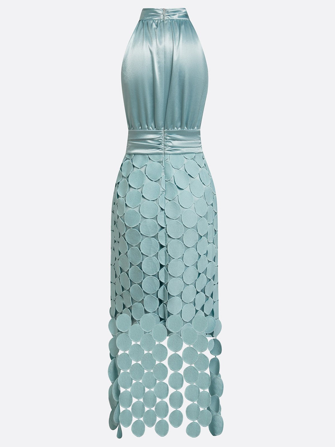 Celina | Elegant Halter Midi Dress