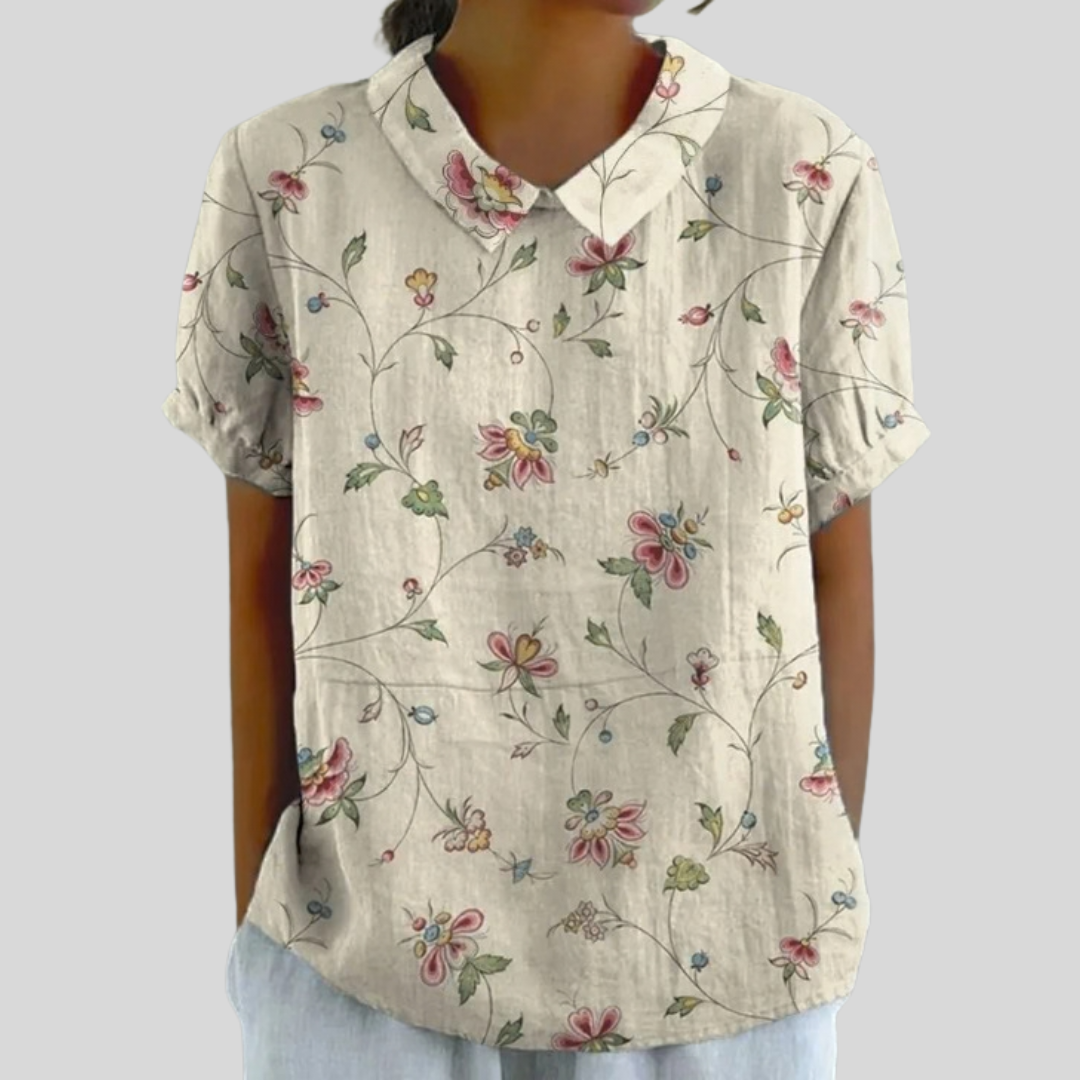 Elegant Floral Top
