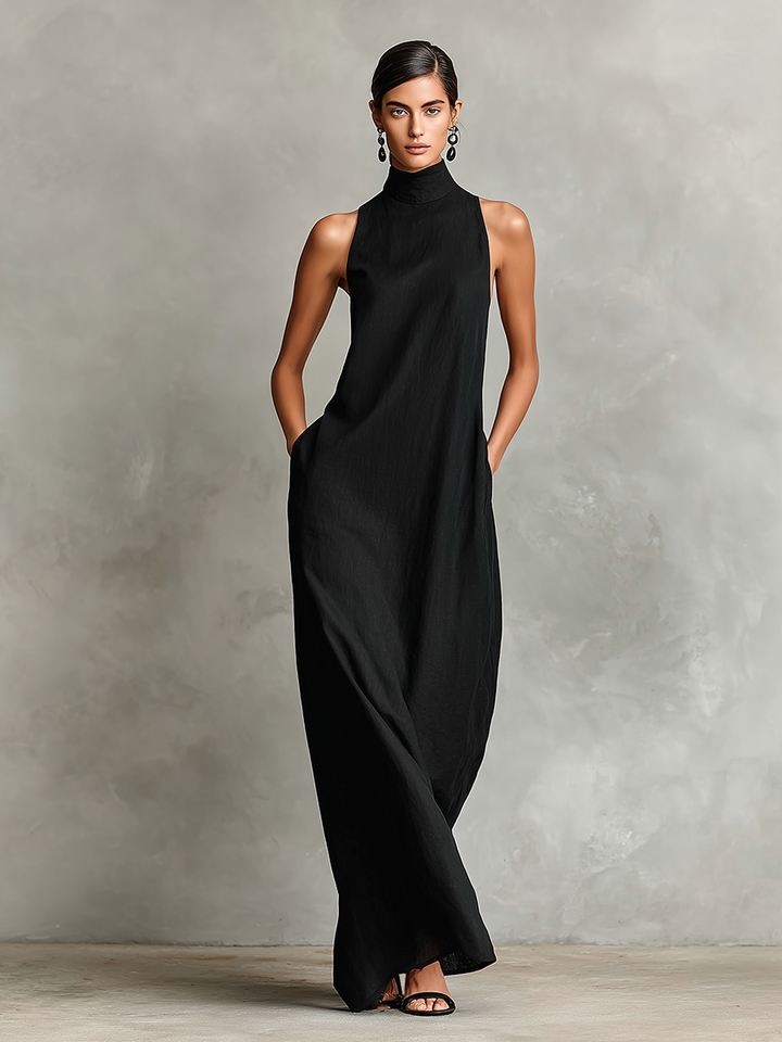 Chiara | Maxi High Neck Dress
