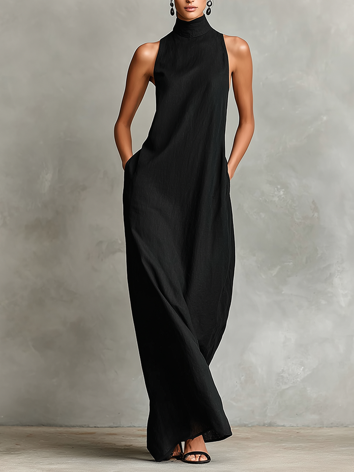 Chiara | Maxi High Neck Dress
