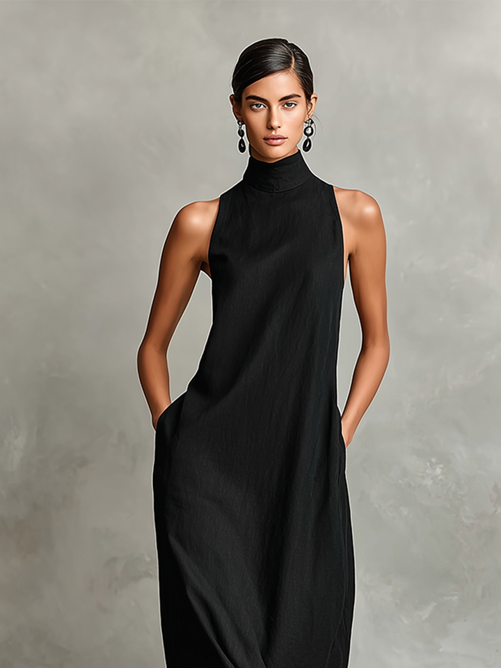 Chiara | Maxi High Neck Dress
