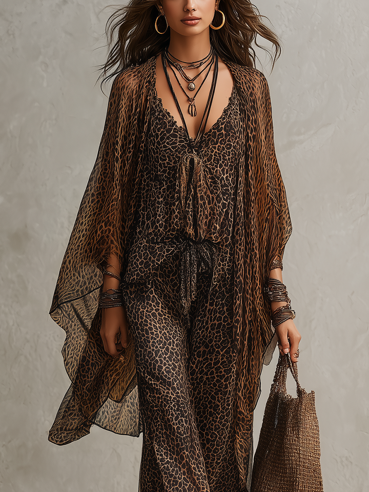 Boho Leopard 3-Piece Set