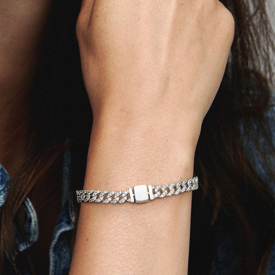 PAVÉ CUBAN™ | GOLD BRACELET