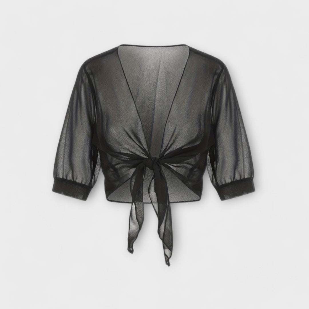 Olivia - Blouse with Open Front