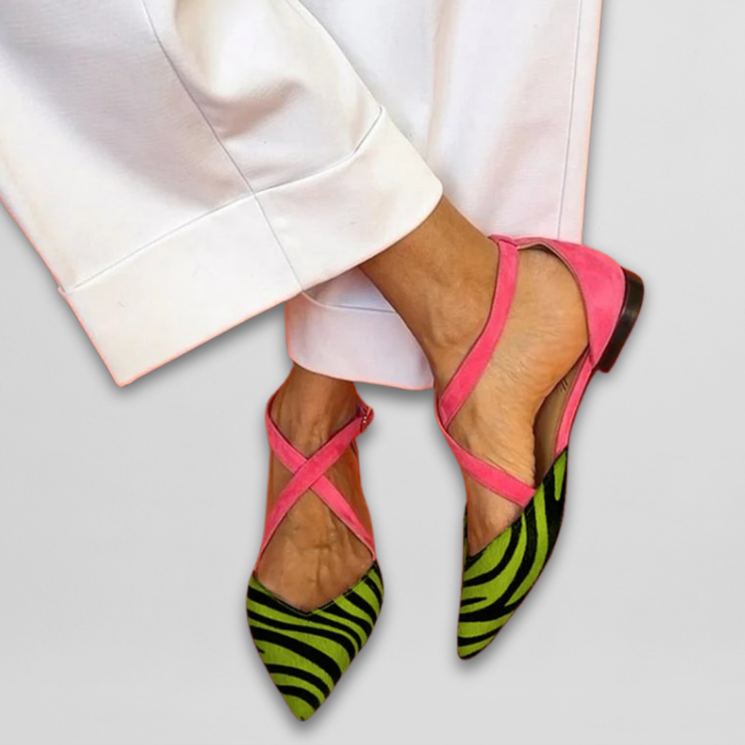 Fern - Ballerina flats with straps