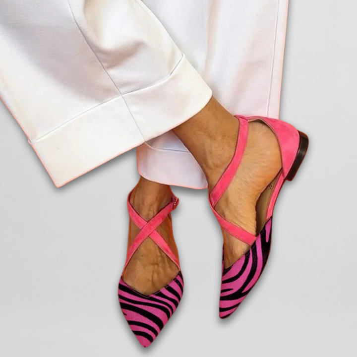 Fern - Ballerina flats with straps