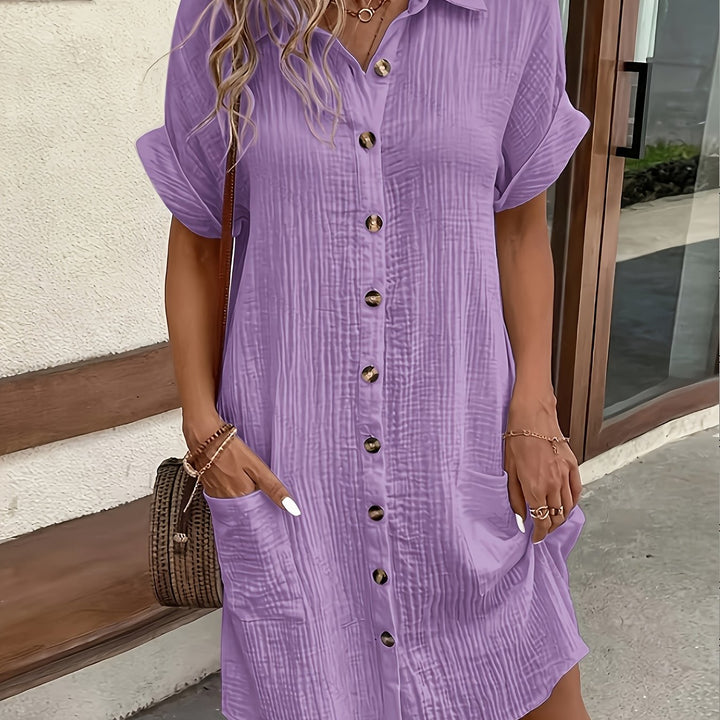 Imogen | Vintage Charm Shirt Dress