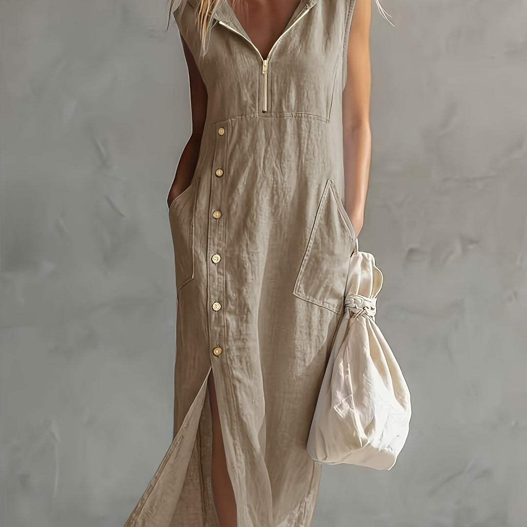 Genevieve | Casual Hooded Dress
