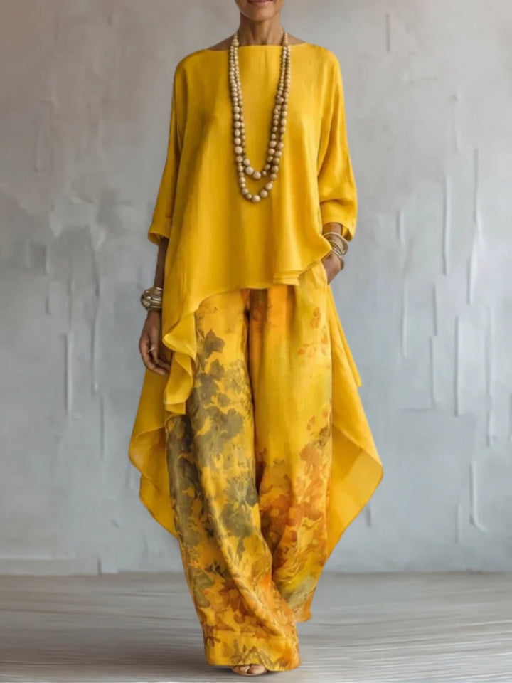 Ginevra | Complete Floral Asymmetric Fluid