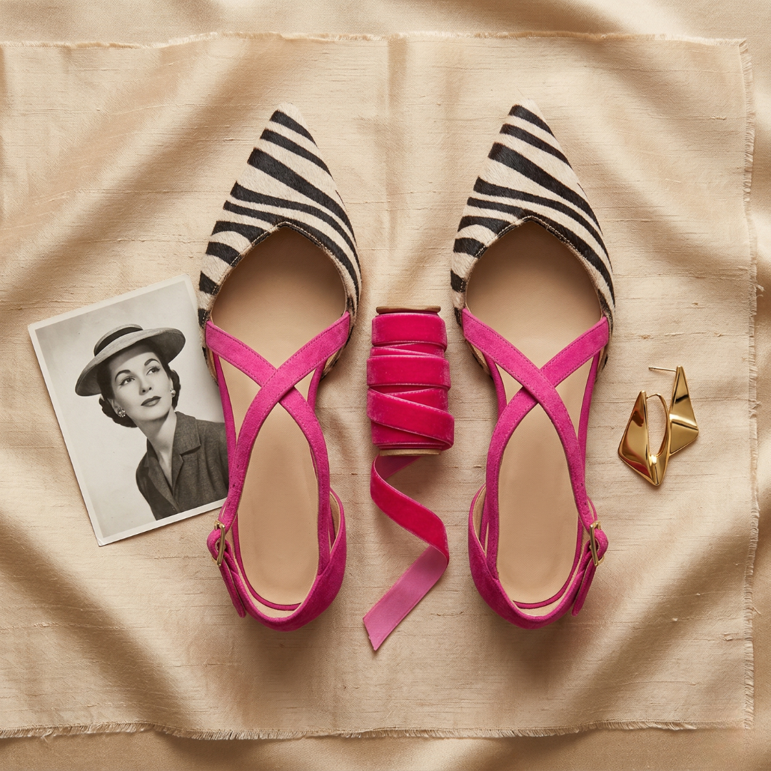 Fern - Ballerina flats with straps