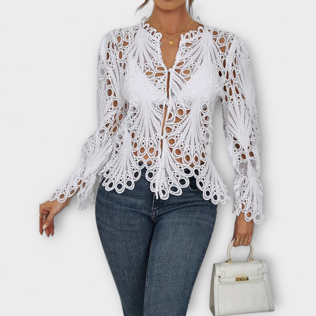 Savannah - Asymmetrical Blouse