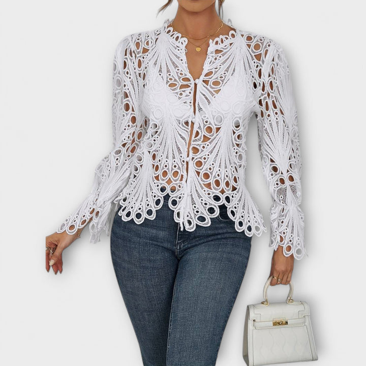 Savannah - Asymmetrical Blouse