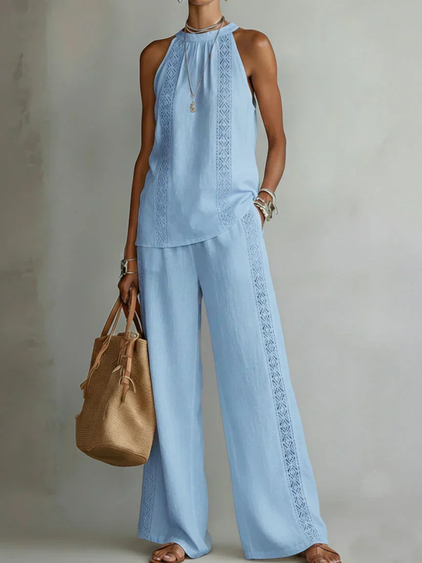 Camilla | Elegant wide-leg set