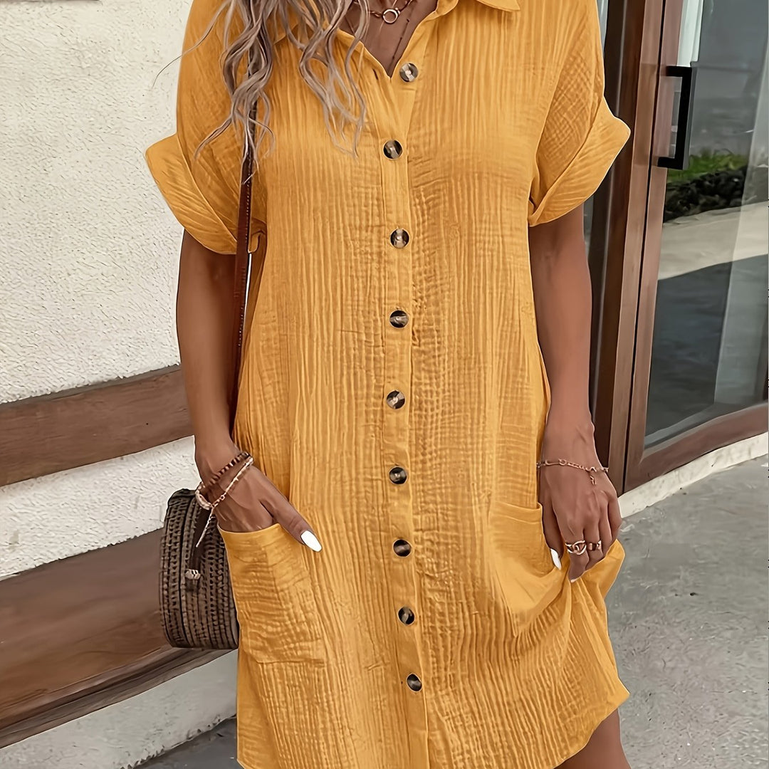 Imogen | Vintage Charm Shirt Dress