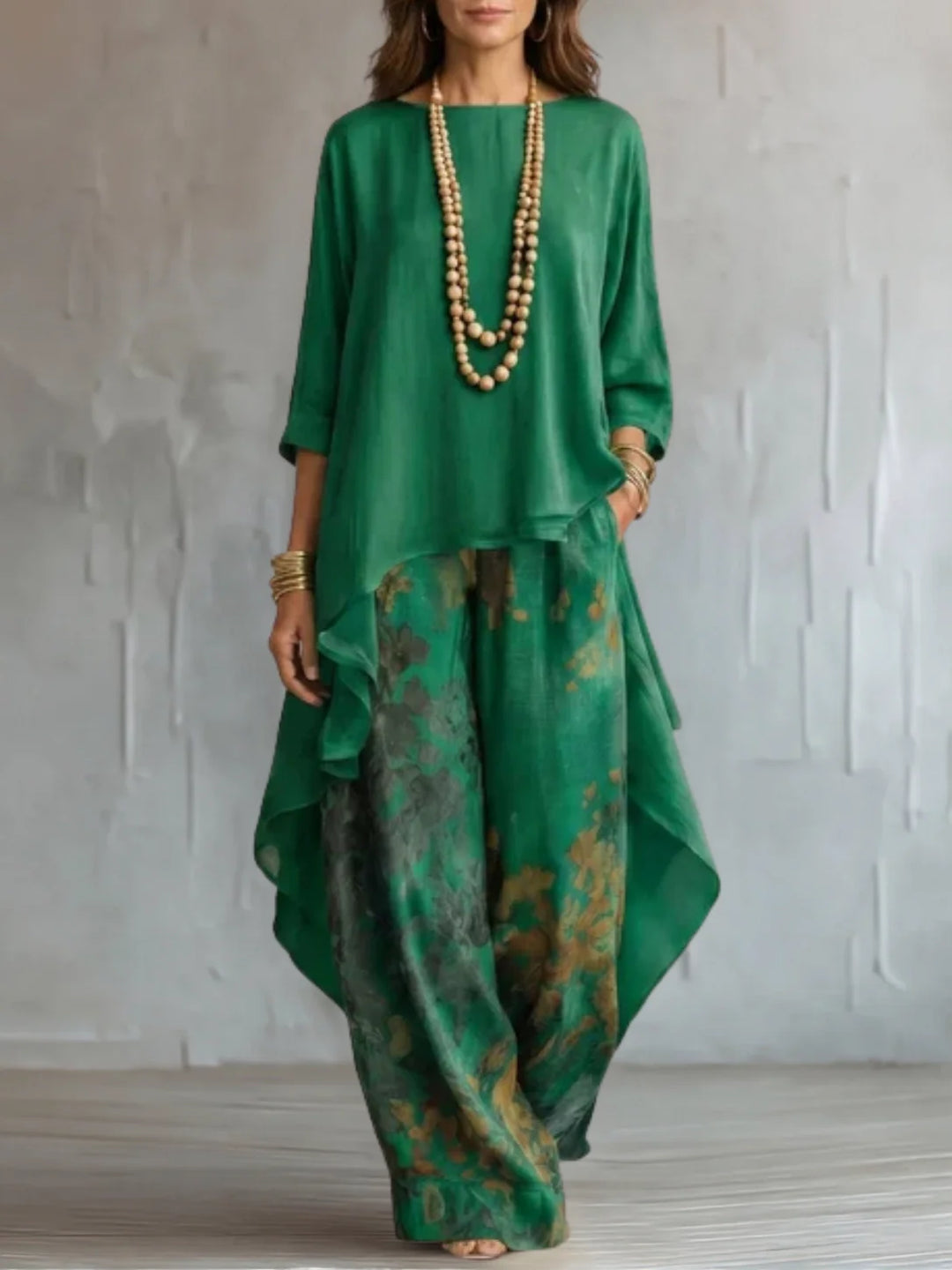 Ginevra | Complete Floral Asymmetric Fluid