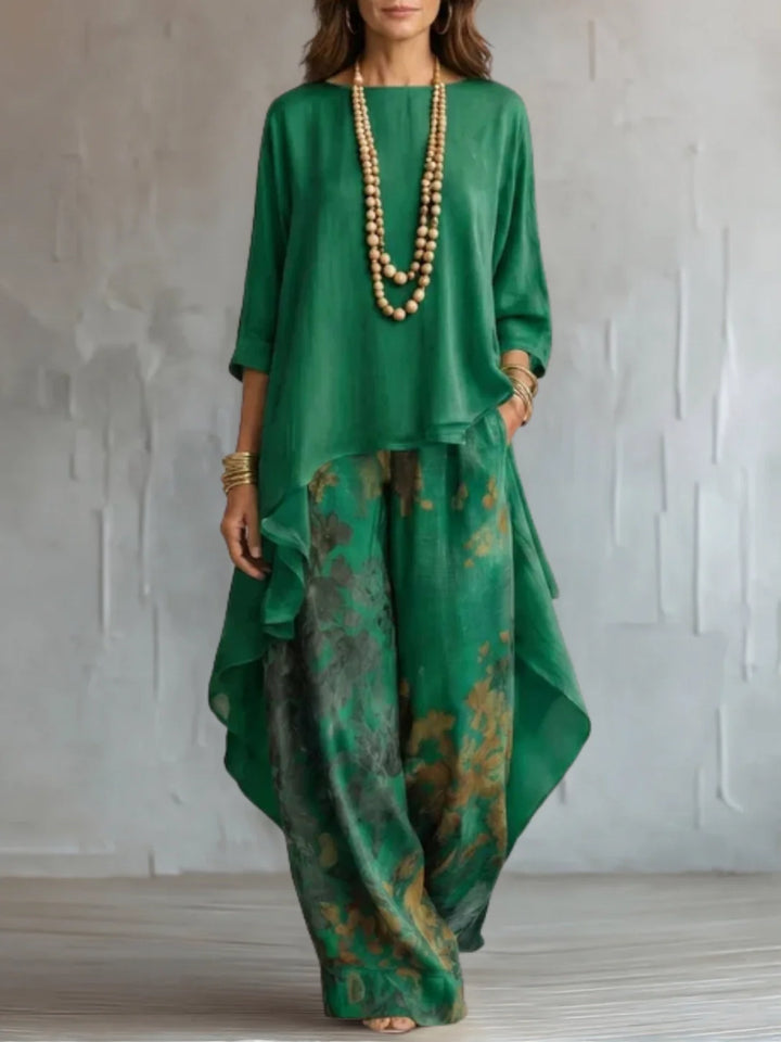 Ginevra | Complete Floral Asymmetric Fluid