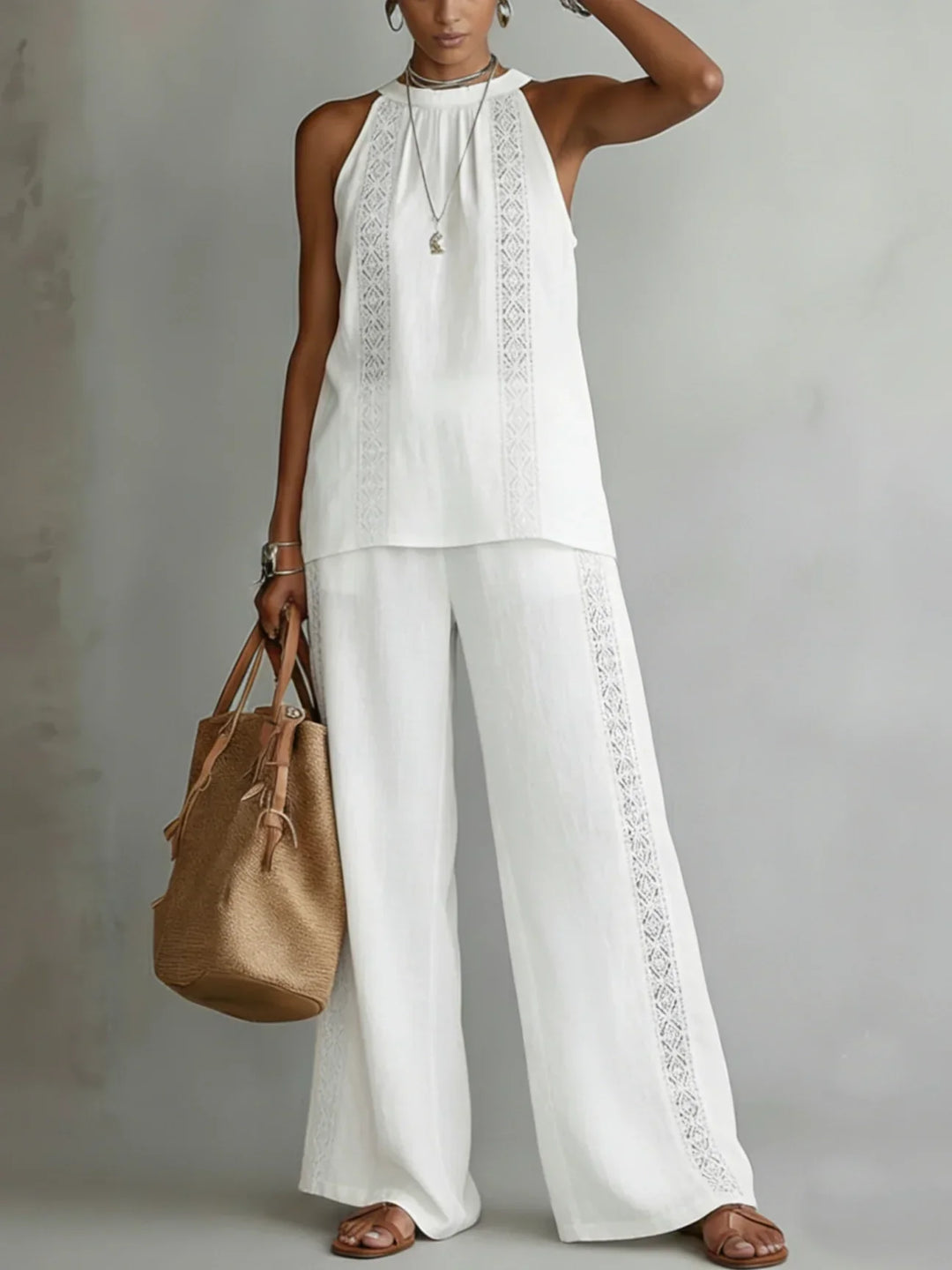 Camilla | Elegant wide-leg set