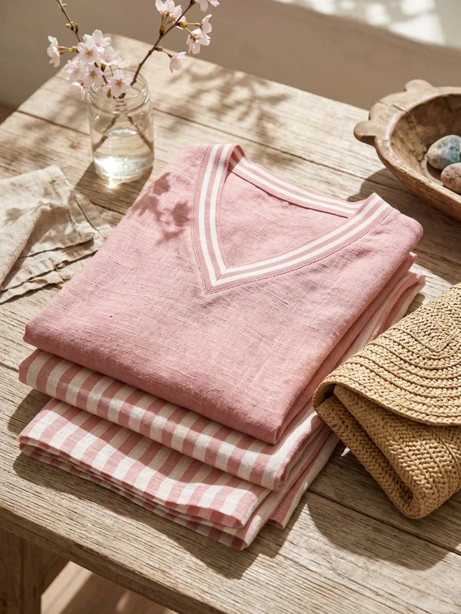 Sienna | A relaxed, striped two-piece set