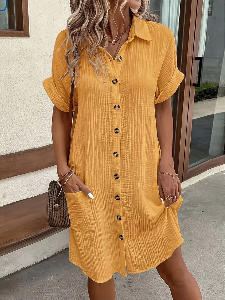 Imogen | Vintage Charm Shirt Dress