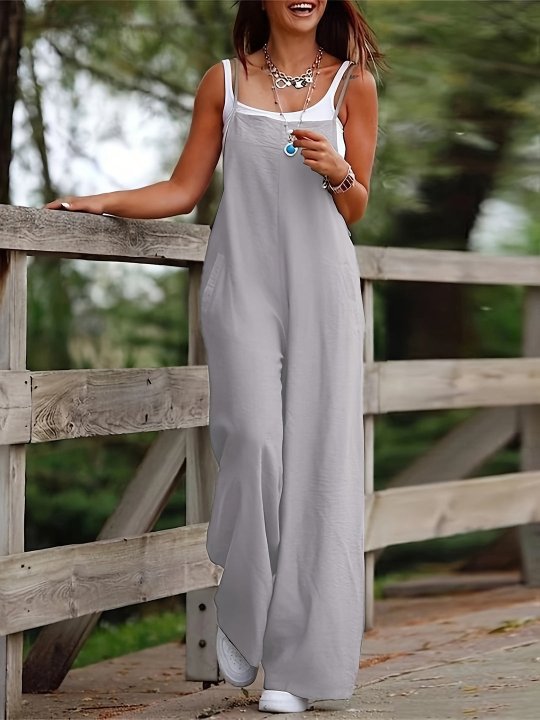 Rhiannon | Relaxed Fit Casual Jumpsuit