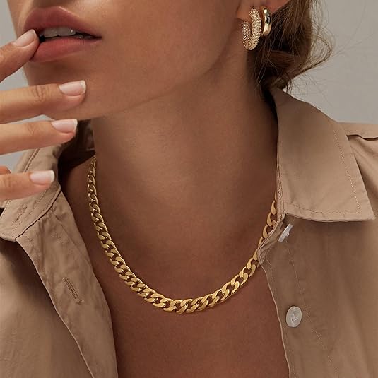 CUBAN™ | CHUNKY GOLD LINK NECKLACE