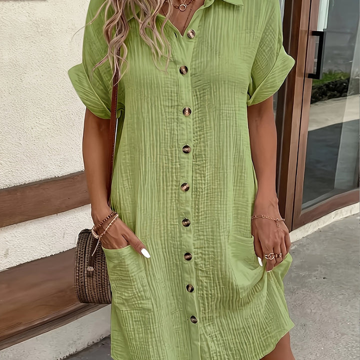Imogen | Vintage Charm Shirt Dress