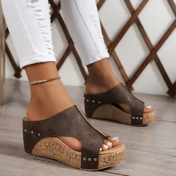 MELISSA - High-quality wedge sandals
