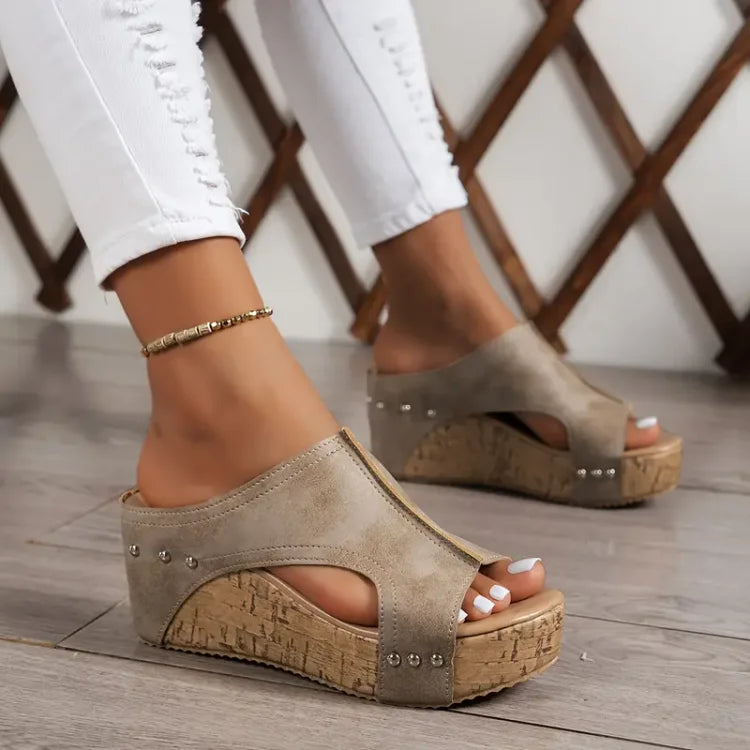 MELISSA - High-quality wedge sandals
