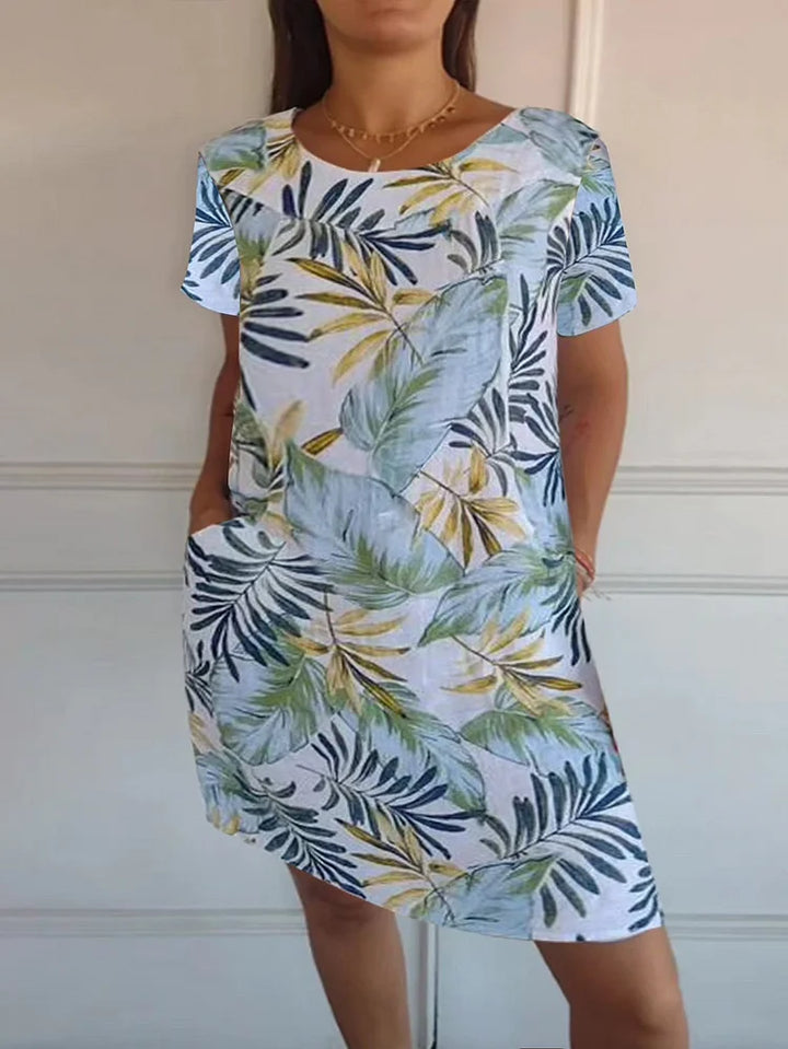 Mila | Women’s Printed Summer Dress with Pockets
