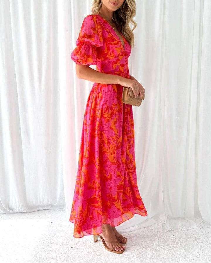 Céleste | Solar Glow Maxi Dress