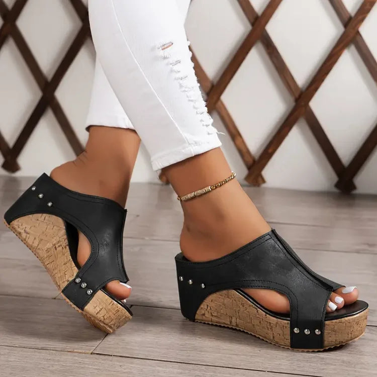 MELISSA - High-quality wedge sandals