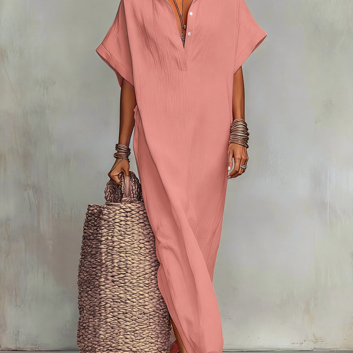 Cora | Side Slit Summer Midi Dress