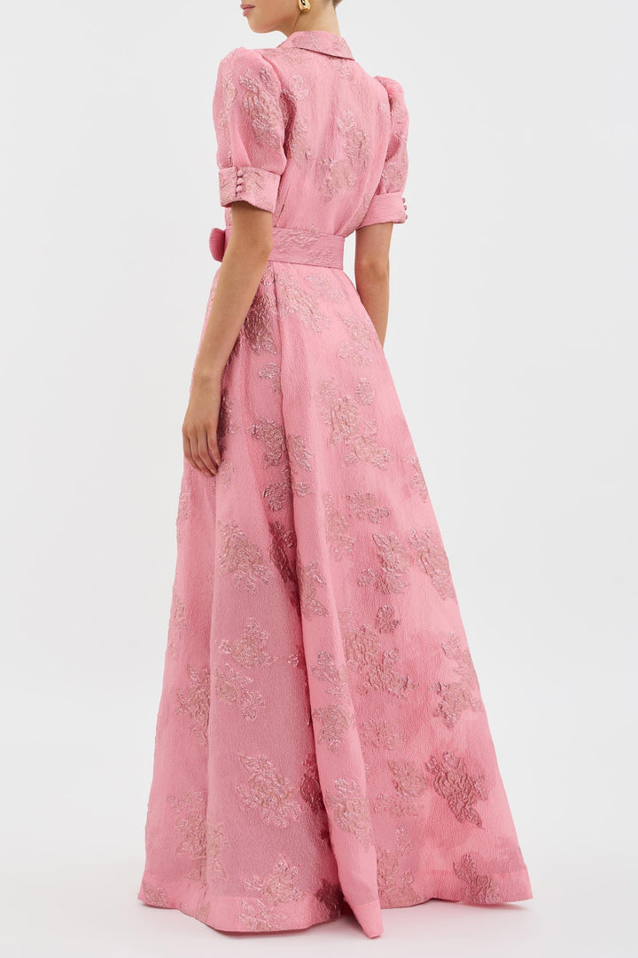 Olivia | Dress with Short Puffed Sleeves