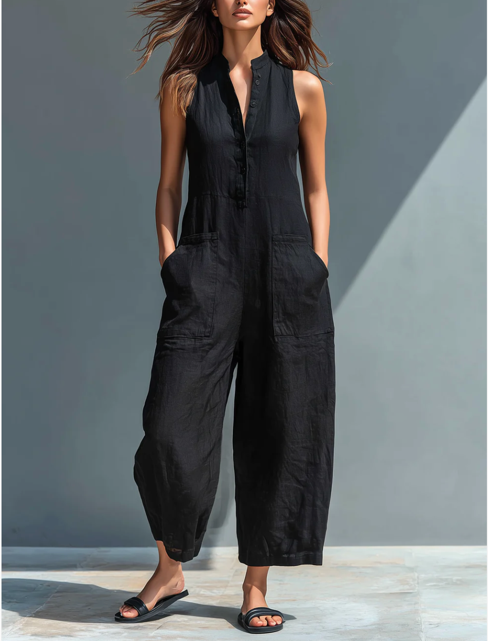 Ava™ | Sleeveless Jumpsuit