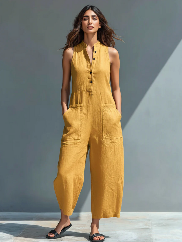 Ava™ | Sleeveless Jumpsuit