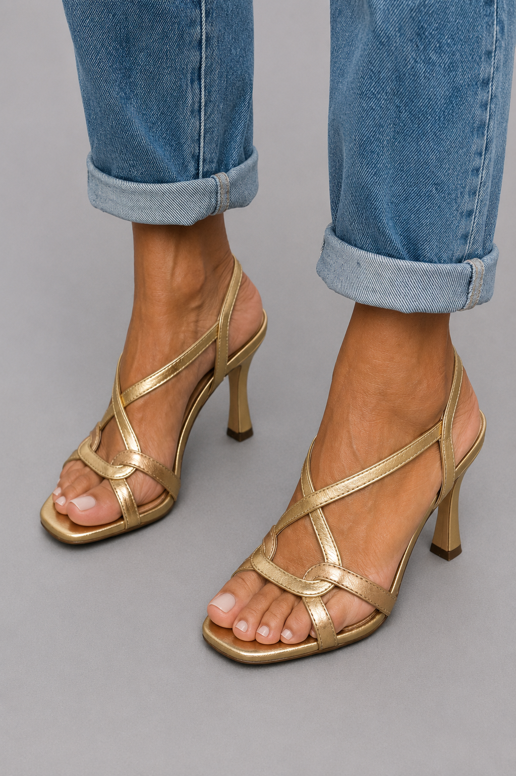 Cassie | Golden Summer Heels