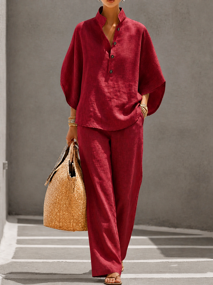 Carlotta | Palazzo Two-Piece Set