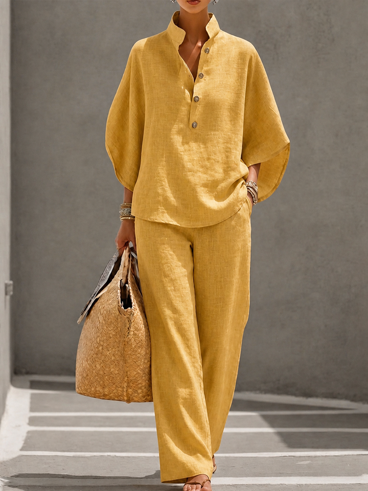 Carlotta | Palazzo Two-Piece Set