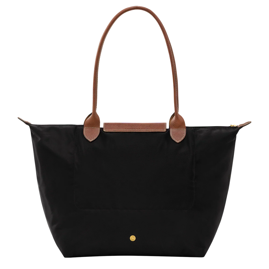 Large Foldable Nylon Bag, Black