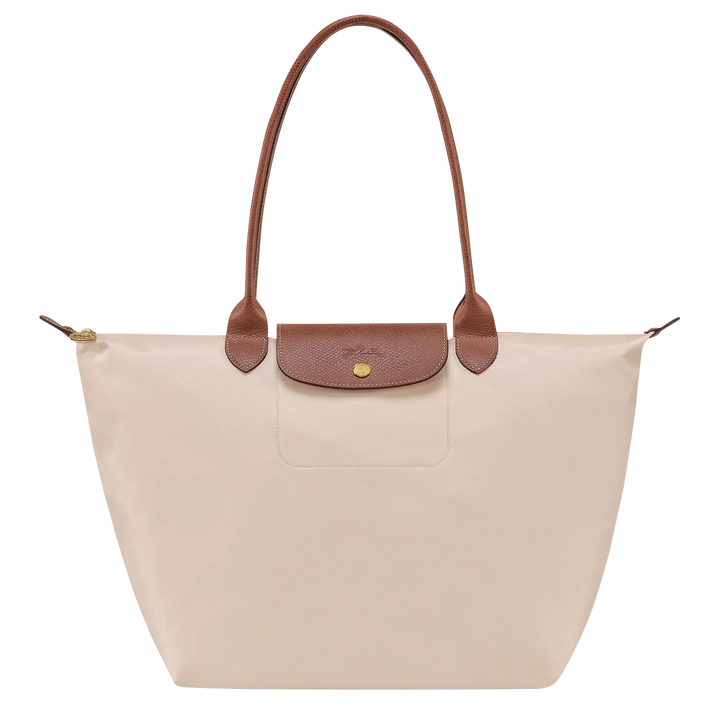 Large Foldable Nylon Bag, Paper White