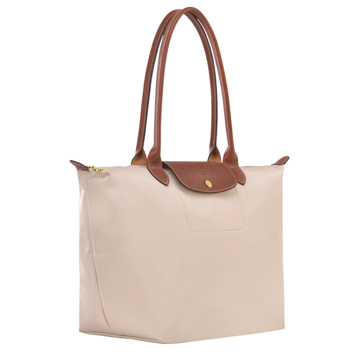 Large Foldable Nylon Bag, Paper White