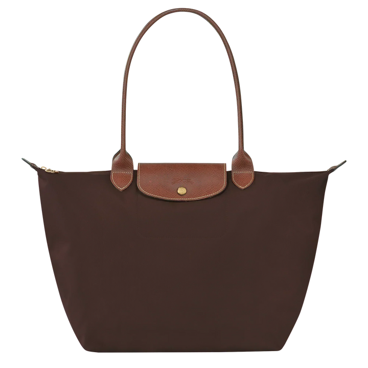 Large Foldable Nylon Bag, Ebony
