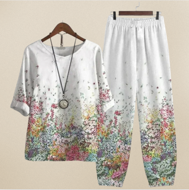 Lilou™ | Elegant Shirt & Trouser Set