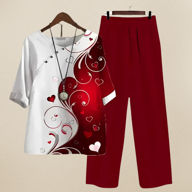 Lilou™ | Elegant Shirt & Trouser Set