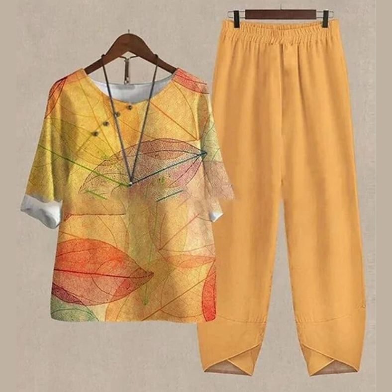 Lilou™ | Elegant Shirt & Trouser Set
