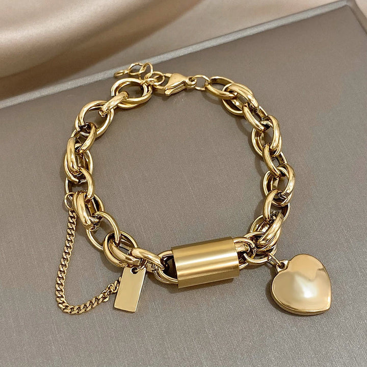 HEARTENED™ | CHUNKY GOLD BRACELET