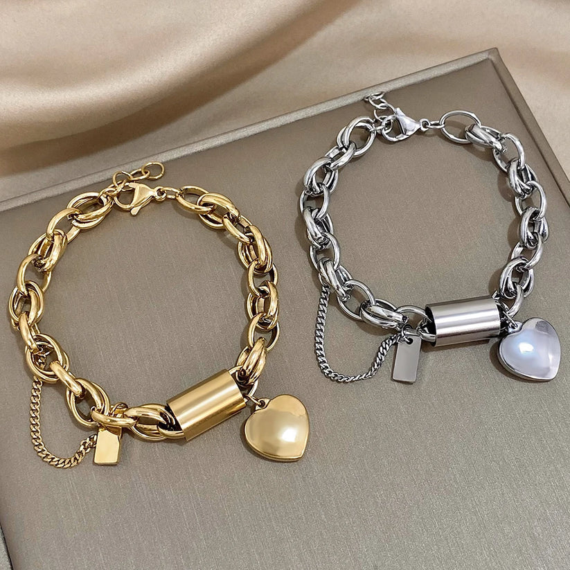 HEARTENED™ | CHUNKY GOLD BRACELET
