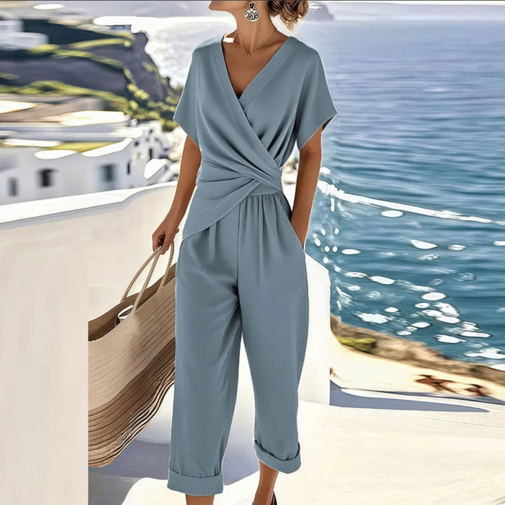 Andrea Wrap Two-Piece Set