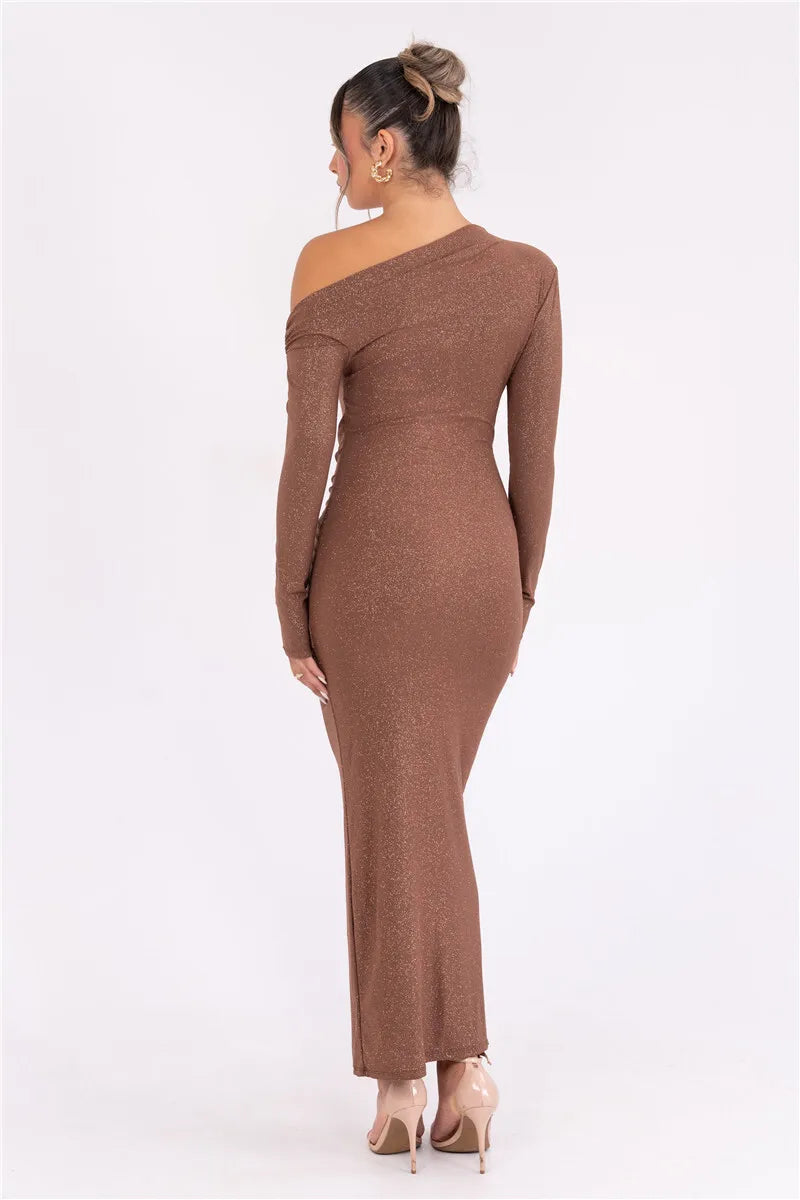 Alina | Sparkling maxi dress