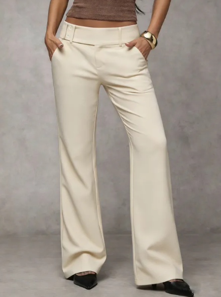 Elowra - Tailored Flared Suit Pants
